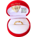 แหวนเพชรน้ำ 100 ตัวเรือนทองคำแท้ 18k Infinity Ring Diamond ขนาดรอบวง 52 ขายได้ จำนำได้ รับเปลี่ยนแบบ ซื้อคืน